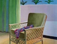 Chair and Shirt by David Hockney. A painting with its subject disguised?