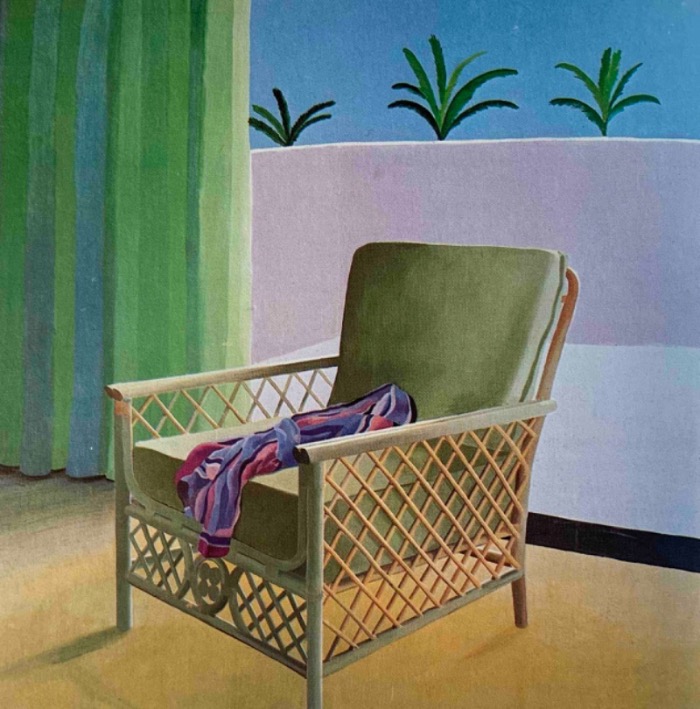 Chair and Shirt by David Hockney. A painting with its subject disguised?