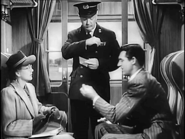 Lina and Johnny meet by chance on a train